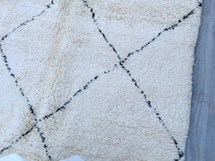 Diamonds Custom Handwoven Azilal Rug – Vintage Moroccan Tribal Carpet