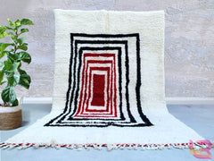 Custom Moroccan Runner Rug – Beni Ourain Style – Handmade Wool Carpet – Perfect for Hallways or Entryways