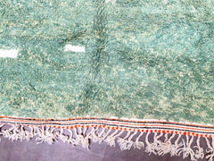 Luxurious Handmade Moroccan Berber Rug – Cream Beni Ourain Wool Carpet – Bohemian Living Room Rug – Custom Size Area Rug