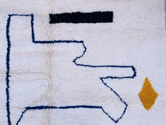 Custom Moroccan Boujaad Rug – Multicolored Handmade Berber Carpet – Unique Boho Decor for Living Room or Bedroom