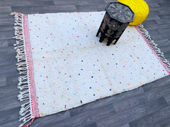 Berber rug, Berber carpet, Moroccan rug Hand knotted - Beni ourain rug - all wool berber rug - Custom rug - handmade rug - Genuine lamb wool