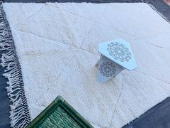 Diamonds Authentic Beni Ourain Moroccan Rug – Handwoven Berber Wool Carpet