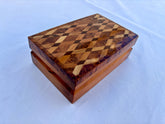 8"x5" WOODEN THUYA JEWELRY Box, Handmade Morocco, Jewelry Box, Storage Box, Wooden Jewelry boxThuya Burl,