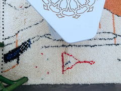 Colorful Boho Azilal Rug – Handcrafted Tribal Moroccan Carpet