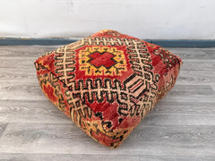 Moroccan Kilim pillow, Boho pillow, Vintage Moroccan cushion, Unstuffed Boho pillow, Sofa Home Decor, Moroccan Style pillow