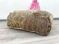 Kilim pattern floor cushion cover turkish moroccan persian tribal bohemian kilim rug pouf poef puff bean bag floor cushion floor pillow