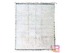 Custom Black And Beige Boujaad Rug - Orange Moroccan Berber Carpet - Soft Shag Wool Rug - Bohemian Area Rug in All Sizes