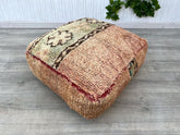 Moroccan Floor Couch - Unstuffed Long Floor Cushion + Back Pillows, Boho Chic Living Room Decor, Perfect for Lounging or Meditation