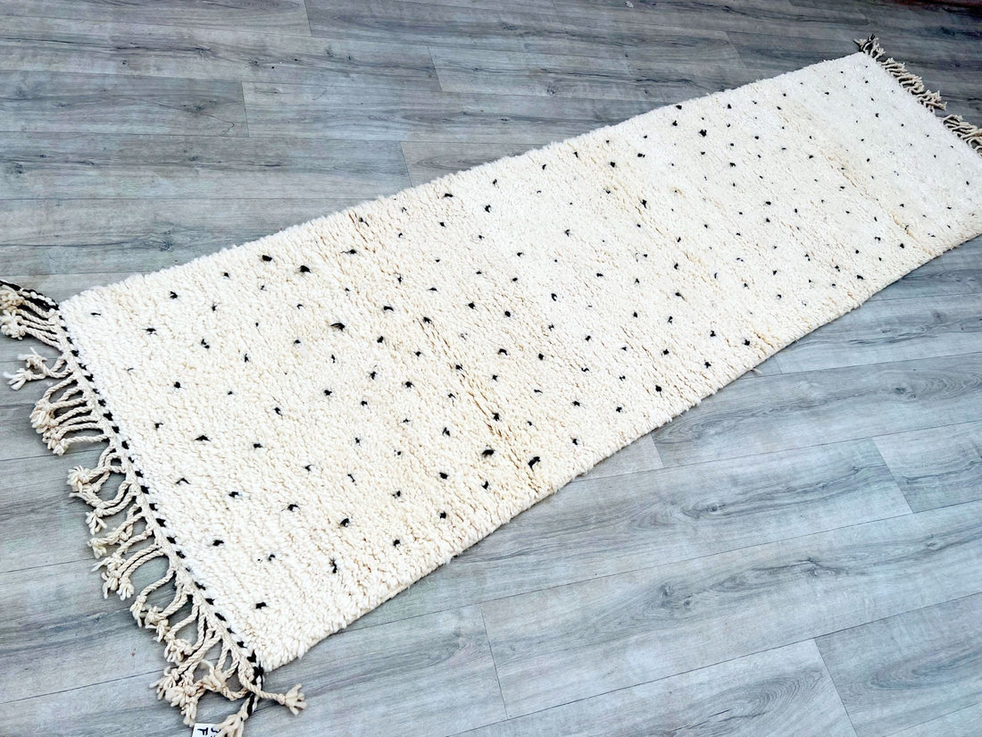 Buy Authentic Beni Ourain Moroccan Runner Rugs Online in Sweden