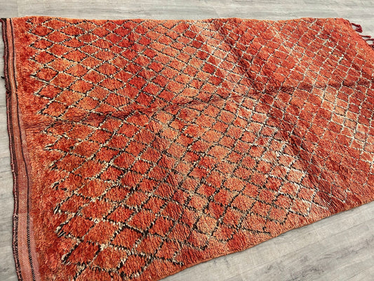 Antike marokkanische Teppiche: Handgefertigte 6x10 Ft Berber-Teppiche aus Boujaad & Azilal
