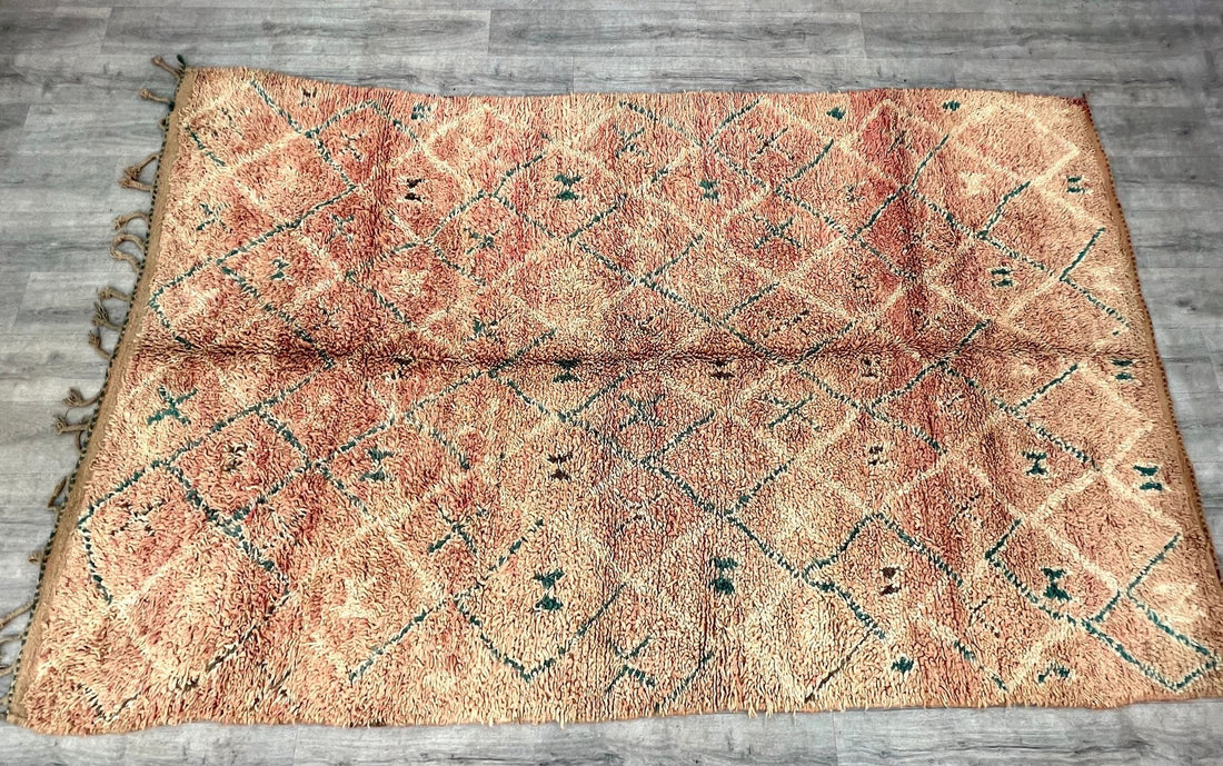 Authentische marokkanische Boujad-Teppiche: Vintage, handgewebt & voller Geschichte