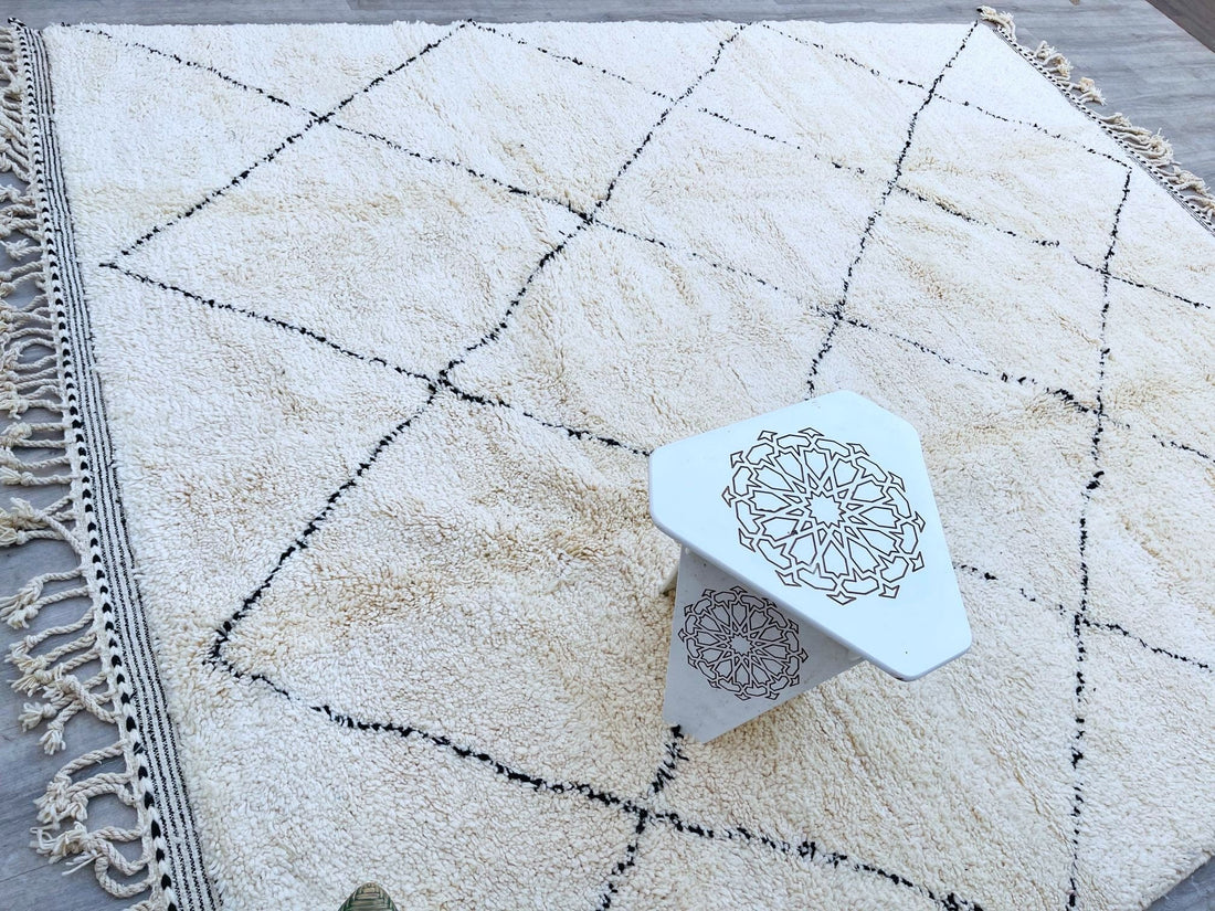 Authentic Beni Ourain Rugs: Handmade Moroccan Wool Carpets for Your Home