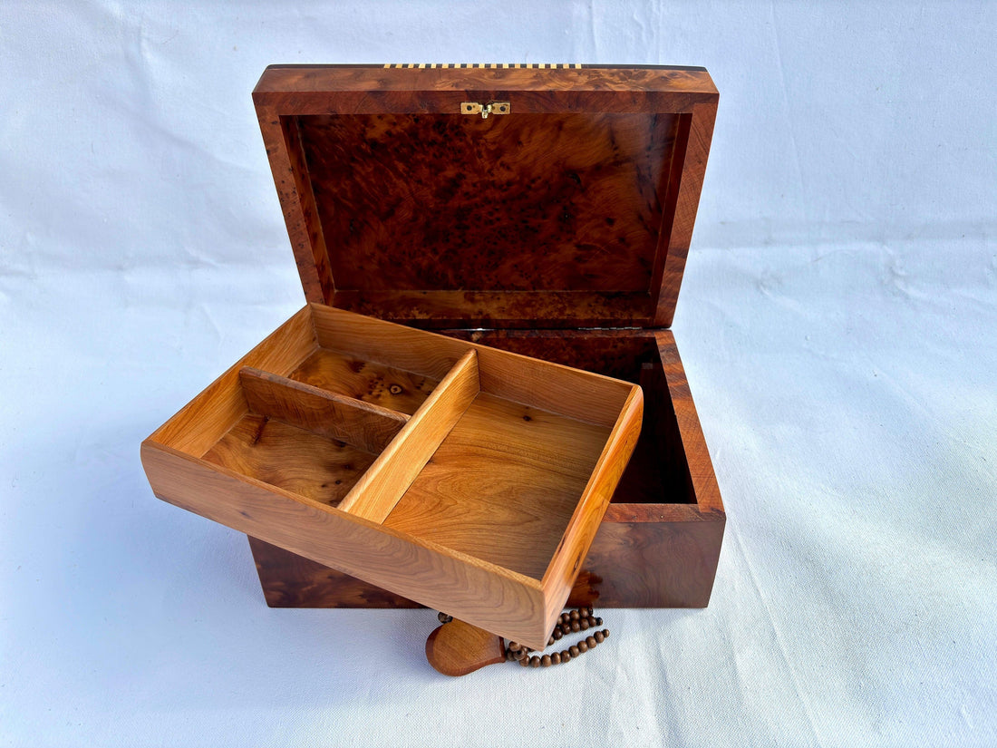 Thuya Boxes: Crafted from Rare Mediterranean Wood