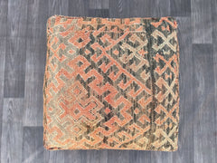 Kilim floor cushion cover moroccan persian tribal bohemian kilim rug pouf poef puff bean bag floor cushion floor pillow