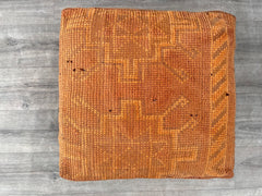 Moroccan Cork Pouf - Sustainable, Lightweight, Water-Resistant, Perfect for Patios or Bathrooms