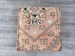 Moroccan POUF **70% OFF** with White Stitching Leather Pouf Ottoman Pouf Morrocan Leather Pouf Moroccan Pouffe, Home gifts, Wedding Gifts