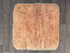 Moroccan Pouf, Wool Pouf, Floor Pillow, Handmade Pouf, Pet Bed