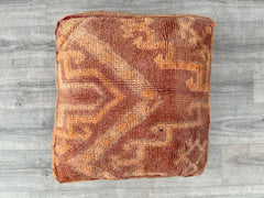 Moroccan Floor couch  - (120x70x20 cm) Unstuffed Long Floor Cushion + 3 Back Pillows (60x40 cm) - Unstuffed Complete set Long Floor Cushion