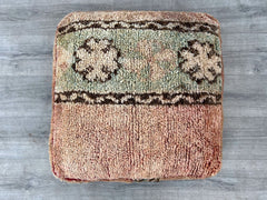 Moroccan Floor Couch - Unstuffed Long Floor Cushion + Back Pillows, Boho Chic Living Room Decor, Perfect for Lounging or Meditation