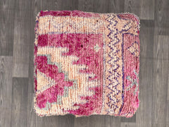 moroccan pouf, berber pouf, kilim pouf, ottoman pouf, 60x06x02 CM pouf