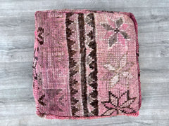 moroccan pouf , kilim pouf, 60x60x60 cm pouf, pet bed, home decor