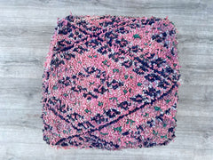 Kilim Floor Cushion Cover – Authentic Moroccan Pouf for Cozy Spaces