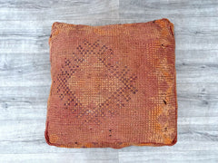 moroccan pouf, berber pouf, kilim pouf, boho pouf, 60x60x20 cm pouf