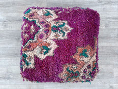 Moroccan Kilim pillow, Double Sided pillow, Vintage Moroccan cushion, Unstuffed Boho pillow, Sofa Home Decor, Moroccan Style pillow