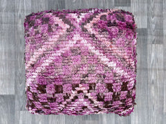 Moroccan Cat Tree Pouf - Climbing Perch + Cushion Combo, Handwoven Sisal Accents, Feline Paradise