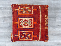 Moroccan Pouf in Recycled Plastic - Ocean Waste Transformed, Eco-Chic Floor Cushion, Supports Clean Seas Initiative
