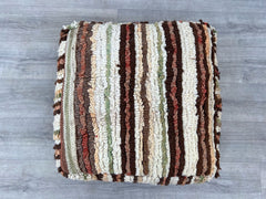 Moroccan Boho Poufs: Natural Style with a Pop of Color
