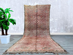 Vintage Rug 190 x 535 cm = 6.2 x 17.5 FT