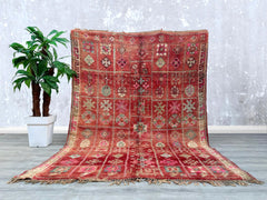 Vintage Rug 183 x 248 cm = 6.0 x 8.1 FT