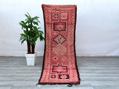 Vintage Runner Rug 100 x 281 cm = 3.3 x 9.2 FT