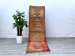 Vintage Runner Rug 88 x 278 cm = 2.9 x 9.1 FT