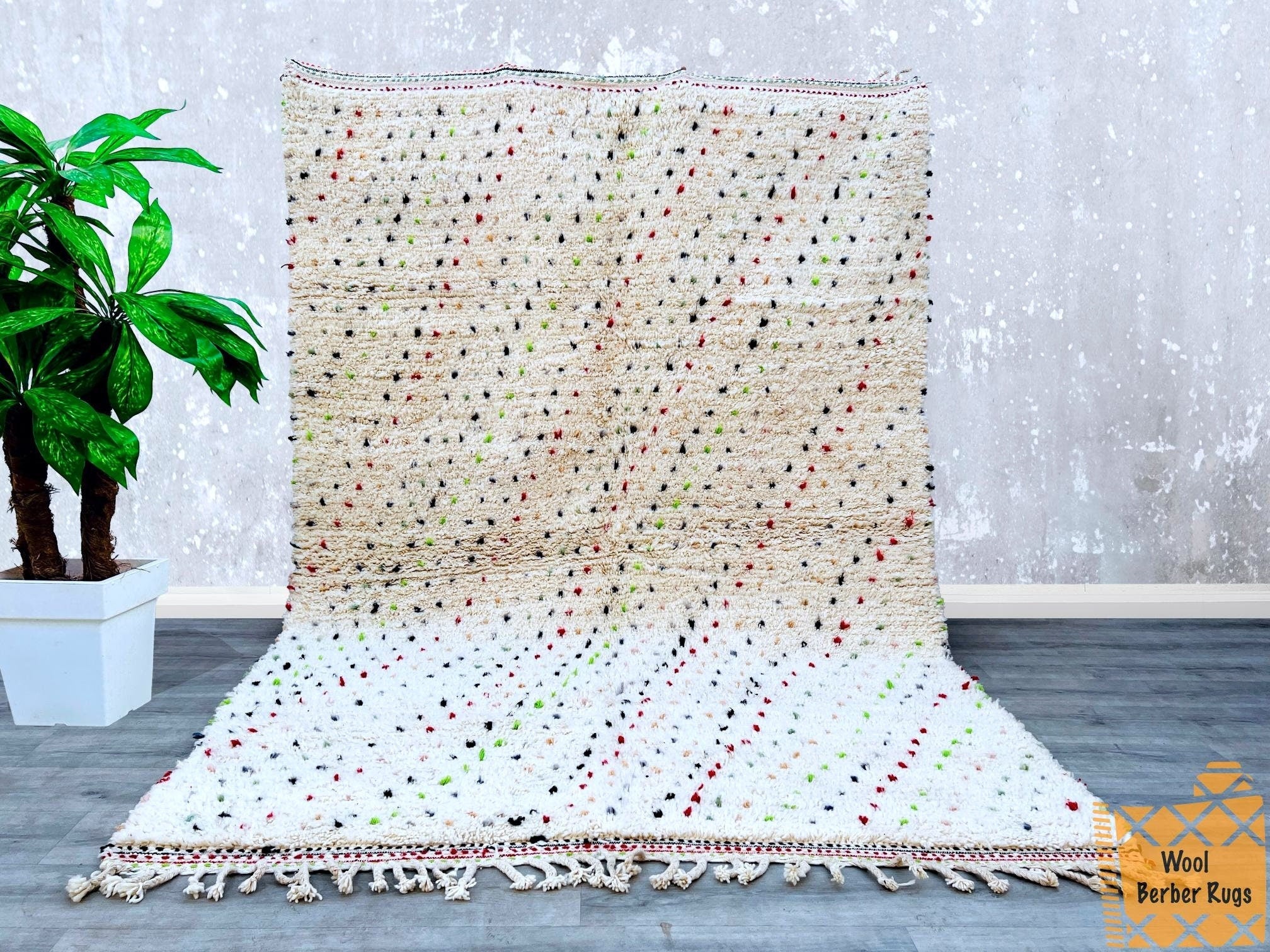 Transform your living space with this vintage Moroccan Kilim Rug. Handwoven with care from soft wool, it features traditional patterns that add a touch of global elegance to your home. Perfect for use as a Rug, it’s both functional and stylish.