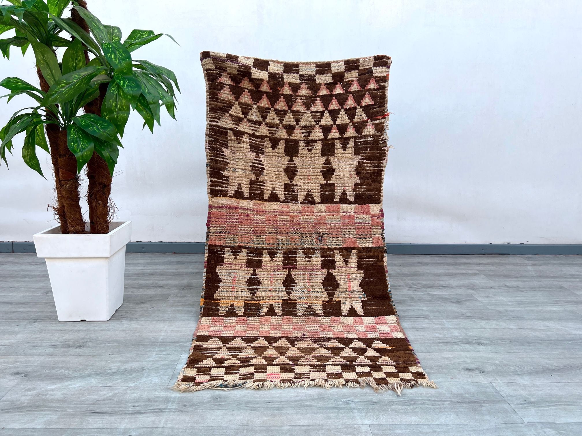 Elevate your home with ethical, handmade textiles like Moroccan Boucherouite rugs, Turkish kilims, and tribal Turkmen weavings. Sourced from fair trade cooperatives, these pieces celebrate traditional weaving techniques and natural dyes. From vintage Anatolian fragments to nomadic Berber carpets, each rug reflects centuries of artistry. Discover bohemian kilim runners, antique Yomud designs, and Myaamia ribbonwork—perfect for boho-chic, rustic, or global-inspired decor. Whether you collect cultural artifact