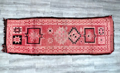 Vintage Runner Rug 100 x 281 cm = 3.3 x 9.2 FT