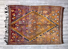 Vintage Rug 198 x 290 cm = 6.4 x 9.5 FT