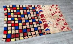 Vintage Rug 136 x 221 cm = 4.4 x 7.2 FT