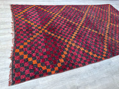 Vintage Rug 222 x 388 cm = 7.2 x 12.7 FT