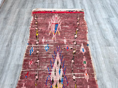 Vintage Runner Rug 90 x 215 cm = 3 x 7.1 FT