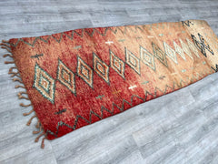 Vintage Runner Rug 88 x 278 cm = 2.9 x 9.1 FT