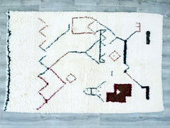 Beni Ourain Rug 152 x 233 cm = 5 x 7.6 FT