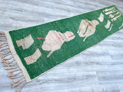 Vintage Runner Rug 75 x 305 cm = 2.5 x 10 FT