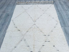 Beni Ourain Rug 129 x 257 cm = 4.2 x 8.4 FT