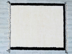 Beni Ourain Rug 197 x 237 cm = 6.5 x 7.8 FT