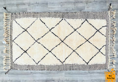 Beni Ourain Rug 151 x 259 cm = 5 x 8.5 FT