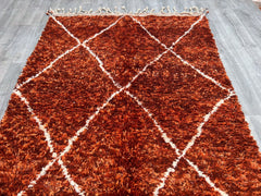 Beni Ourain Rug 150 x 234 cm = 4.9 x 7.7 FT