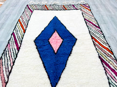 Beni Ourain Rug 155 x 243 cm = 5.1 x 8 FT